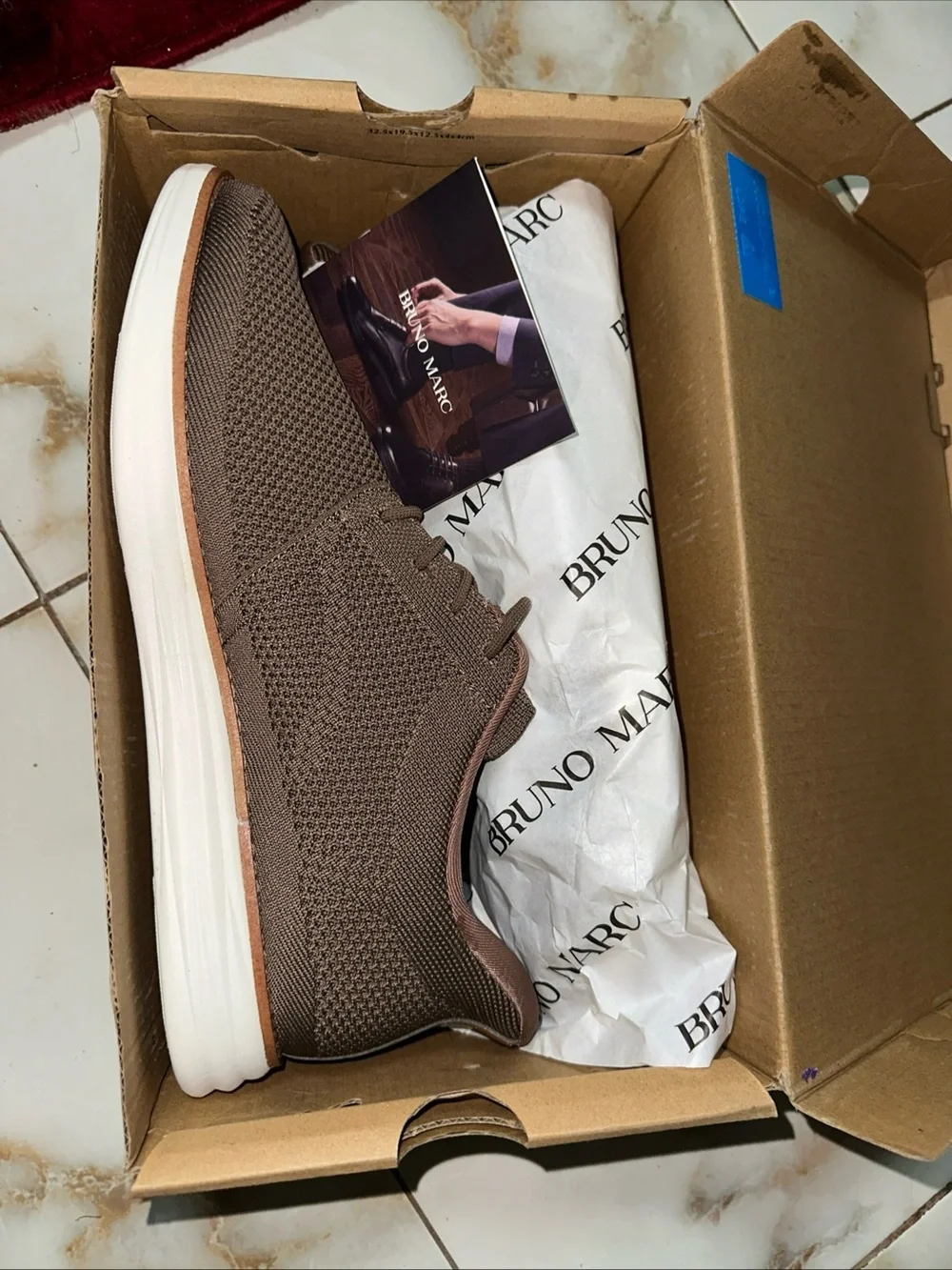 Men's Knit Chukka Boots in Taupe Brown - Lightweight Casual size 11 NIB